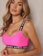 rosse line Chiloți bikini tip slip și Sutien sport Roz Cu inscripții Nevoneira