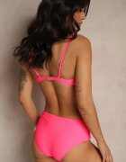 rosse line Costum de baie bikini Vintelle Roz