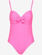 rosse line Costum de baie Roz cu Legătură Decorativă Temelea