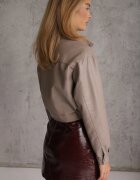 rosse line Jachetă de tranziție bomber crop Acalline Bej închis