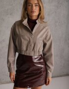 rosse line Jachetă de tranziție bomber crop Acalline Bej închis