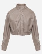 rosse line Jachetă de tranziție bomber crop Acalline Bej închis