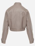 rosse line Jachetă de tranziție bomber crop Acalline Bej închis