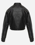 rosse line Jachetă de tranziție bomber crop Acalline Neagră