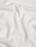 rosse line T-shirt minimalist din vâscoză cu guler tip tunică Osessa Alb