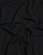 rosse line T-shirt minimalist din vâscoză cu guler tip tunică Osessa Negru