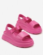  Sandale Fucsia cu platformă în stil sportiv Lisilia