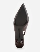  Sandale Maro Lăcuite Stiletto tip Slingback Ulios