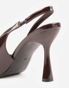  Sandale Maro Lăcuite Stiletto tip Slingback Ulios