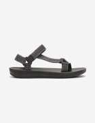  Sandale Negre cu Baretă cu Velcro Lorarand