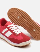 seastar Adidași Roșii în stil tenisi iconici cu cusături Lelluria