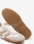 seastar Sneakers Bej Iconici Tenisi Decorați cu cusături Welluria