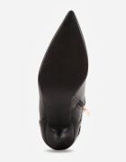 sergio todzi Botine elegante pe toc stiletto cu detaliu metalic Moelle Negre