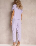  Set 2 piese Mov cu Bluză și Pantaloni Ezrala