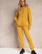  Set de trening 2 piese Galben cu Bluză și Pantaloni Maddeve