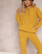  Set de trening 2 piese Galben cu Bluză și Pantaloni Maddeve