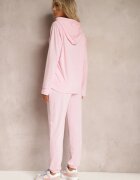  Set de trening clasic roz deschis cu bluză hanorac cangur și pantaloni jogger Salevia