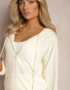  Set de trening Galben deschis Bluză cu glugă cu fermoar și Pantaloni jogger Scaellia