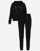  Set de Trening Negru din Bumbac Epique