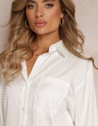  Set din 2 piese Alb cu Cămașă și Pantaloni scurți Logsia
