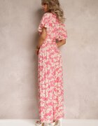  Set Fucsia din 2 piese cu Top și Pantaloni Khelu