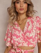  Set Fucsia din 2 piese cu Top și Pantaloni Khelu