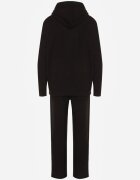  Set trening negru cu 2 piese bluză și pantaloni Orifira