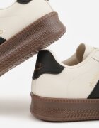 shosho Adidași Bej-Negre Sport cu Benzi Decorative și Cusături Wenilan
