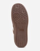 shosho Adidași Sport Bej-Maro cu Benzi Decorative și Cusături Wenilan