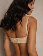 skin care Sutien bej tip balconetă fără armătură Zenzedi