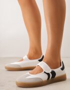  Sneakerini cu scai și bandă Gelinea Albi