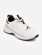  Sneakers Jutta cu partea superioară embosată și decorativă Albi