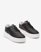  Sneakers Negre cu partea superioară până la gleznă pe Platformă Liciana