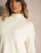 sophyline Maletă casual bej deschis cu viscoză cu o croială mai scurtă la spate Nialireth