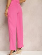 sophyline Pantaloni Fucsia Elegante cu fermoar Andantino