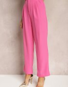 sophyline Pantaloni Fucsia Elegante cu fermoar Andantino