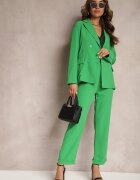 sophyline paris Sacou Clasic Verde din Viscoză La două rânduri Kendlia