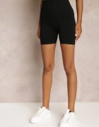 soy&co Pantaloni scurți Negri Push-Up cu Talie Înaltă Adalama