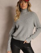 studio eleven Maletă Gri cu Viscoză și Fibră Strălucitoare Liadoraa