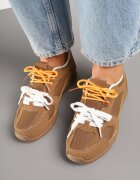 super mode Adidași Maro cu șireturi duble Terfitra