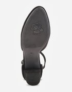 super mode Pantofi stiletto Negre cu toc cu baretă în jurul gleznei Erelina