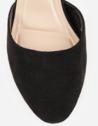 super mode Pantofi stiletto Negre cu toc cu baretă în jurul gleznei Erelina