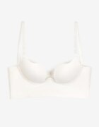  Sutien Alb Cupă C Tip Push-Up Cu bretele Reglabil Mivonara