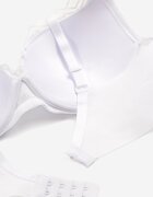  Sutien Alb Din Dantelă cu Efect Push-Up Dimettra