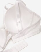  Sutien Alb Întărit Decorat cu Benzi de Satin Miramasa