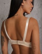  Sutien bej deschis Full Cup cu bretele reglabile Posofia