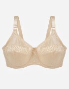  Sutien bej deschis Full Cup cu bretele reglabile Posofia