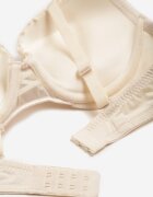  Sutien Bej Push-up cu Dantelă Decorativă și Pandantiv Gialine