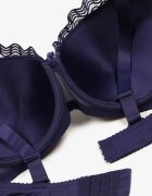  Sutien Bleumarin cu cupe întărite Tinanna