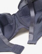  Sutien Bleumarin Decorat cu Perforații cu Croială Full Cup Erreviana